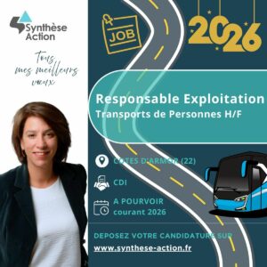 Poste de Responsable Exploitation